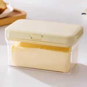 Butter Storage Box Sealed Dispensing Box Large Capacity Fresh-Keeping Storage Box