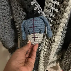 Jumbo Chunky Crochet Cardigan for Women - Handmade Knitwear - Womenswear