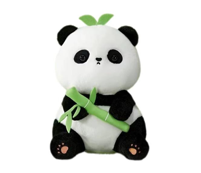 Dazed Panda Sitting Plush Doll, The Perfect Family Gift, Cuddly & Cute, Premium Soft Plush, Figurine, Adorable Character Toy