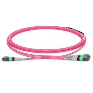NVIDIA passive fiber cable, MMF, MPO12 APC to 2xMPO12 APC,  10m