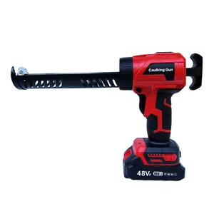 Cool Electric Hard Glue Gun - Rechargeable Lithium Battery Caulking Gun for Home Seam Filling & Glass Gluing