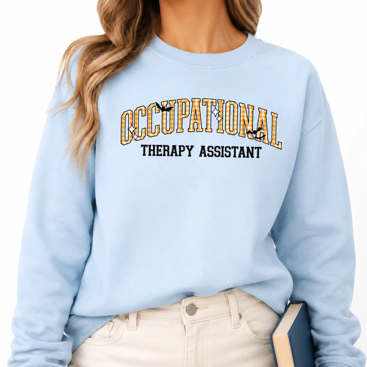 Occupational Therapy Assistant Halloween Sweatshirt for Women, COTA Spooky Shirt, OTA Gift