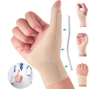 Graingan Basics Wrist Thumb Brace Mommy Compression Stabilizer Waterproof Thumb Spica Splint For Arthritis,Trigger Finger,De Quervains Tenosynovitis,Tendonitis,CMC Joint Pain And Support-Women Men-Left Or Right Hand Wrist Wrap Healthcare Tool