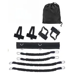 Boxing training resistance band, jump strength exercise, basketball jumping, martial arts agility, resistance rope, explosive power training device