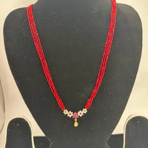 Red long Mangalsutra