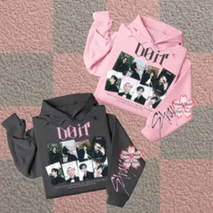 Do It SKZ Fan Hoodie Pink Kpop Fan Merch SKZ Apparel Gildan 5000 100% Cotton Classic Fit Unisex Heavy Blend Sweatshirt & Hoodie