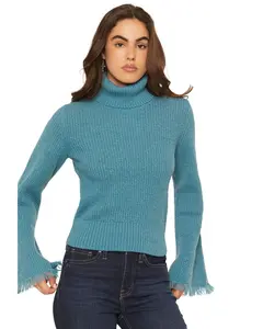 Shyanne Women's Women'S Bell Sleeve Marled Sweater - Swho24sw24-Tuq