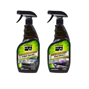 Wipe New Waterless Car Wash & Ceramic Sealant Kit for Exterior Paint, Fast Clean with Protection