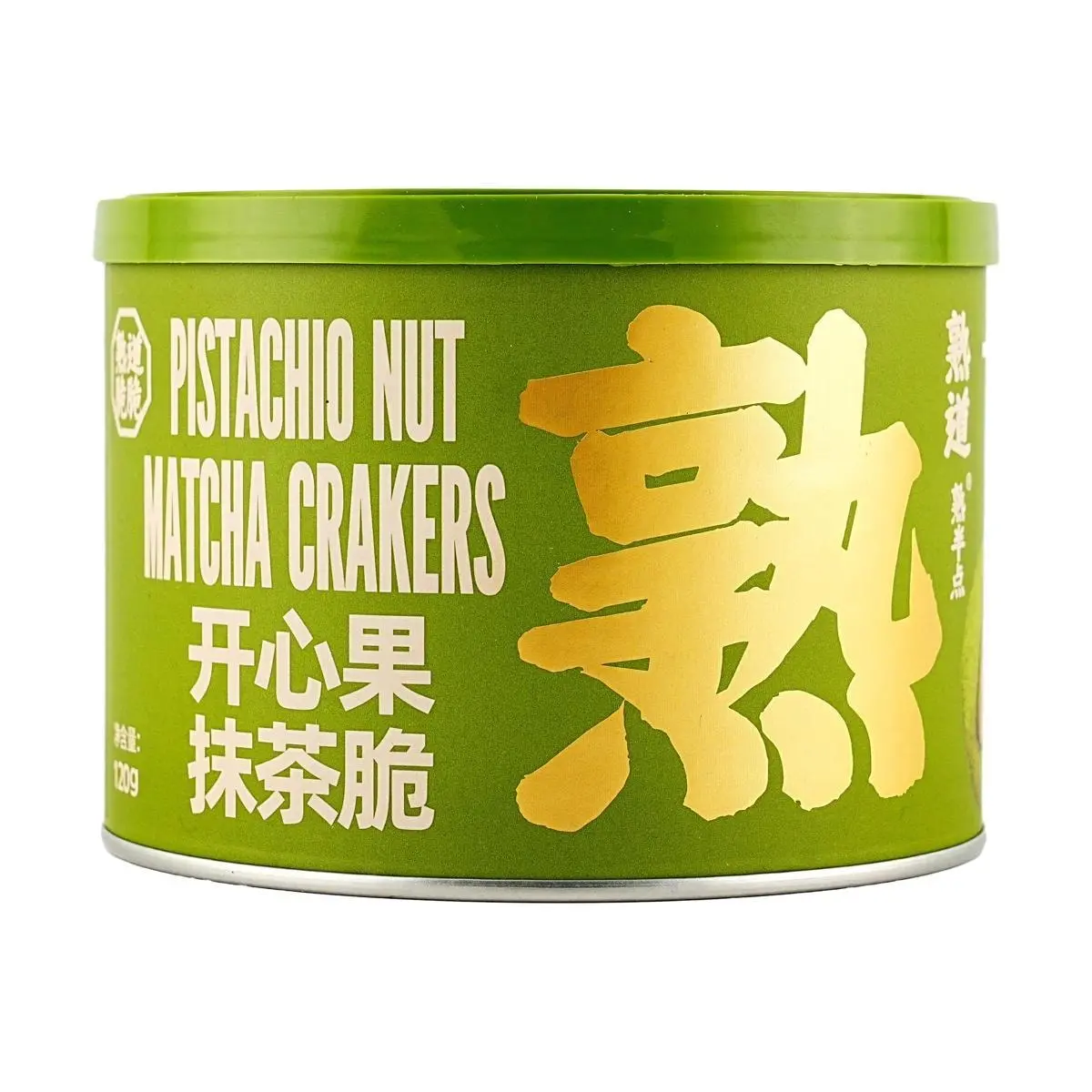 SHUDAO Pistachio Matcha Crunch Cookies 120g | Healthy Snack with Clean Ingredients | Crispy & Delicious | Li Jiaqi Live Stream Favorite