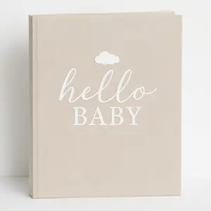 Ginger Ray "Hello Baby" Memory Scrapbook for Baby Showers