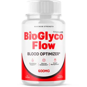(1 Pack) BioGlyco Flow Advanced Blood Support Supplement Bio Glyco Flow 60 Caps