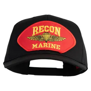 Recon Marine Patched Solid Cotton Twill Pro Style Cap