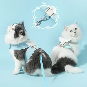 Angel Wings Cat Harness & Leash Set — Escape Proof