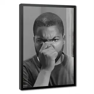 Black and White Wall Art Bathroom, Funny Bathroom Pictures Humor Amusing Restroom Signs Decor, Vintage Comedy Movies Posters Prints for Restroom Toilet Deocr