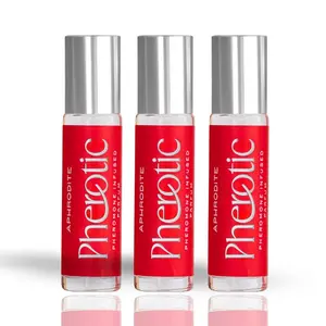 Pherotic Premium pheromone perfumes for women (Pack of 2)  - Aphrodite - Long Lasting, Travel Size  Rollerball Perfume roll-on fragrance oil fragrance perfume
