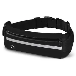 Running Belt for Women & Men, Money & Hiking Fanny Pack, Cycling Bag, Adjustable Pouch for Phone, Keys & Cash. Lightweight for Outdoor Activities