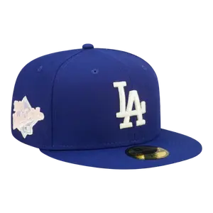 New Era 59Fifty MLB Los Angeles Dodgers Pop Sweat Men Fitted Hat Blue