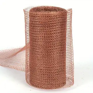 Anti-Snail Copper Mesh Air Conditioner Filter, Industrial Grade Woven Copper Net, Gas Liquid Filtering Signal Shielding