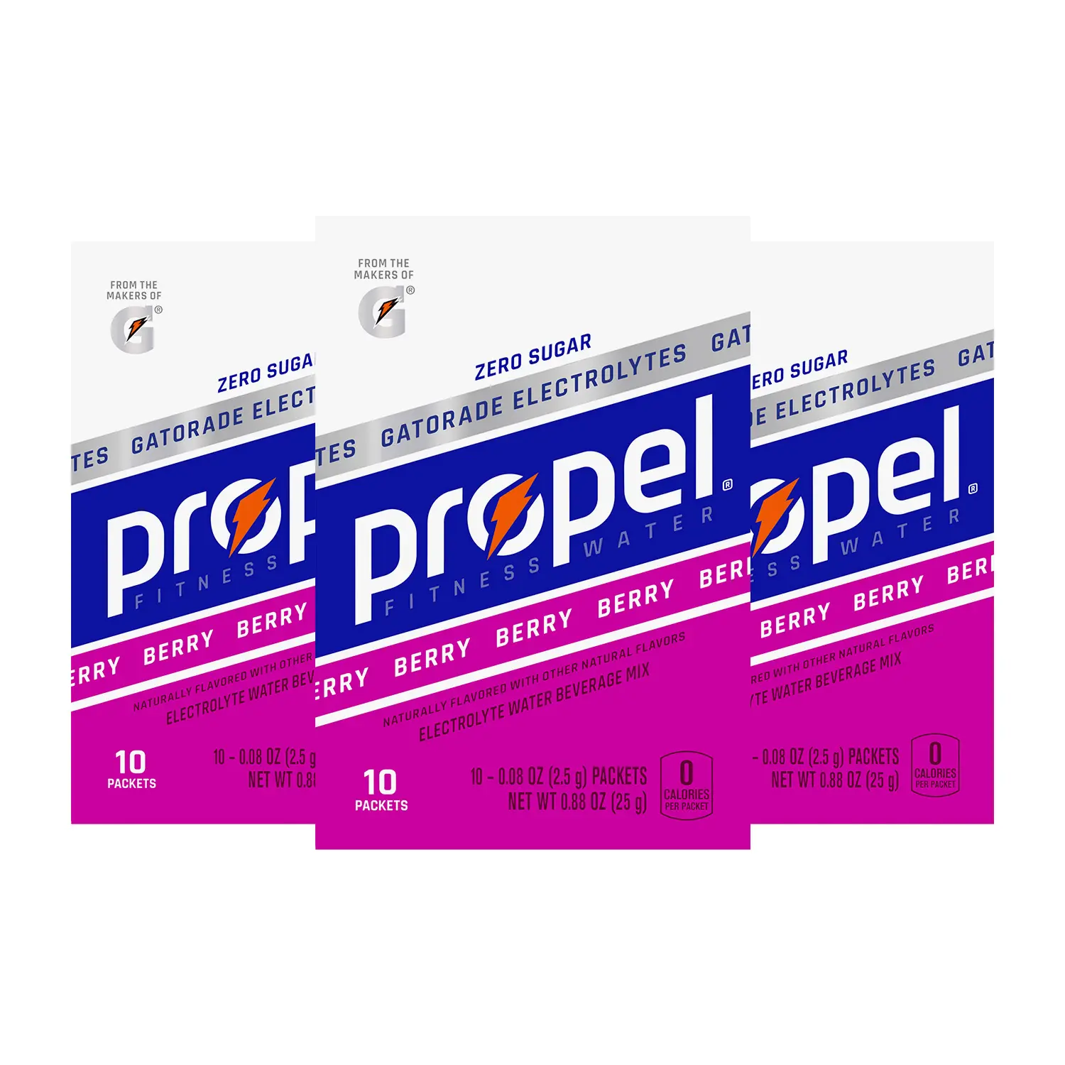 Propel | Fitness Water | Single-serve powder | 10 pack | 3 Pack Bundle Propel | Fitness Water | Single-serve powder | 10 pack | 3 Pack Bundle