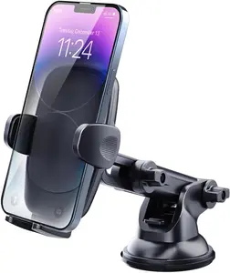 Phone Holder, [Upgraded Stronger Suction] Phone Mount for  Dashboard & Windshield, Universal Cellphone Holder Fit for  16 Pro Max 15 14 13 12  Smartphone