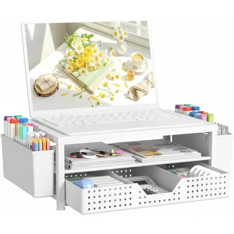 White – Perforated Steel Top