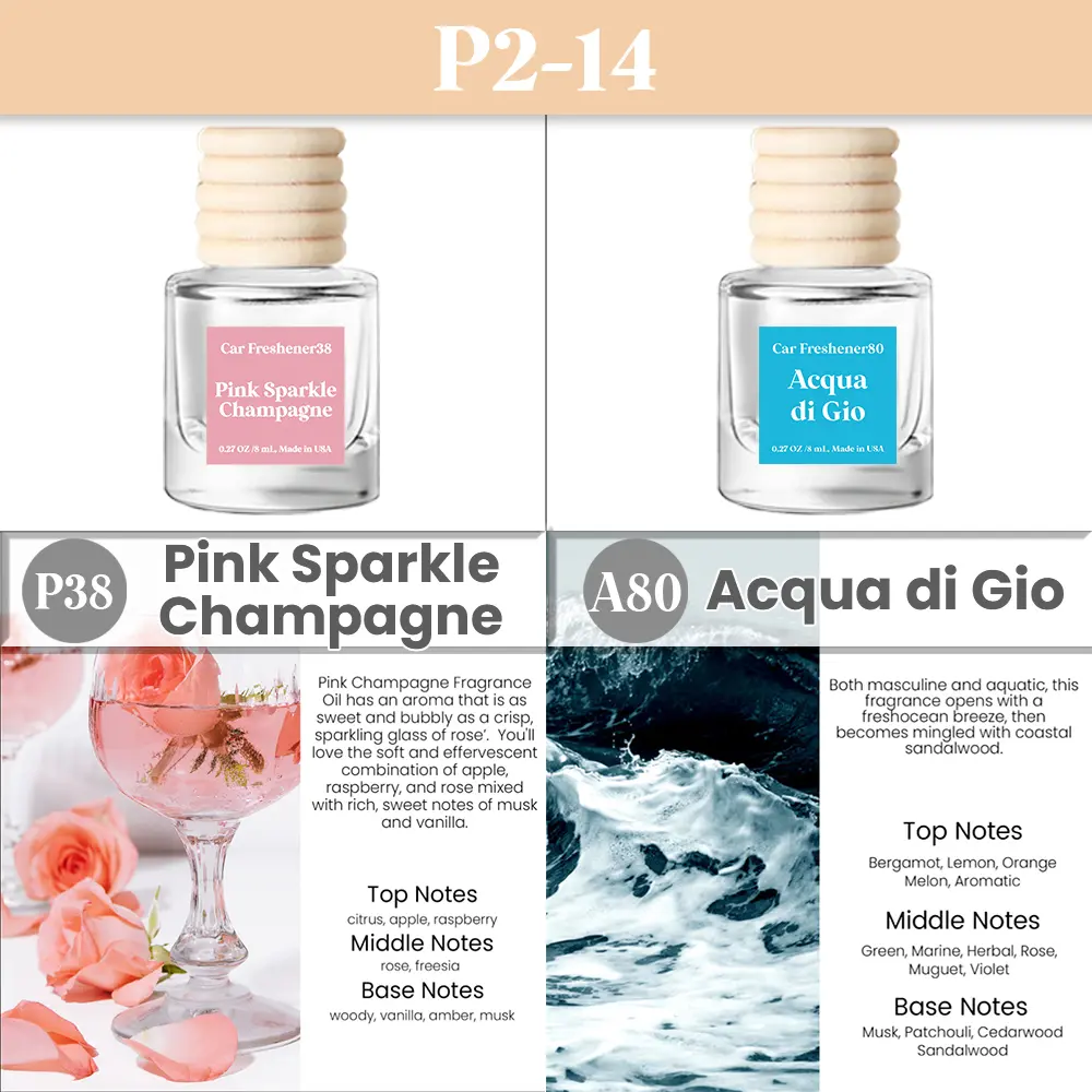 Pink Sparkle &Acqua di Gio:P38,A80(2bottles P2-14)