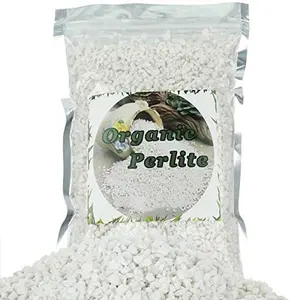 Organic Perlite for Plants, Soil Amendment for Enhanced Drainage and Growth, Ideal for Potting Mixes (1 Quart)