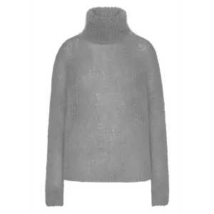 Livia LS Roll Neck Pullover Grey