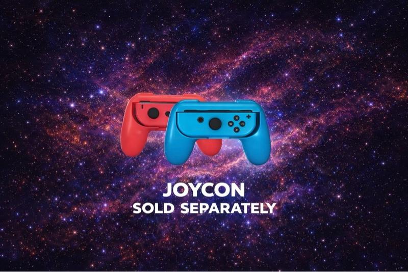 2pcs/set Nintendo Switch Left Right Joy-Con Game Controller for Nintend Switch ABS Gamepad Grip Handle Joypad Stand Holder - CONTROLLER HOLDER - DOES NOT INCLUDE THE ACTUAL JOYCON STICKS