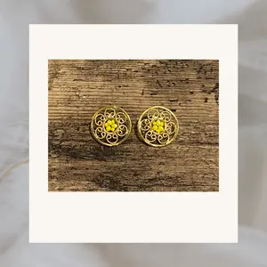 Eleasha Small Beaded Earrings