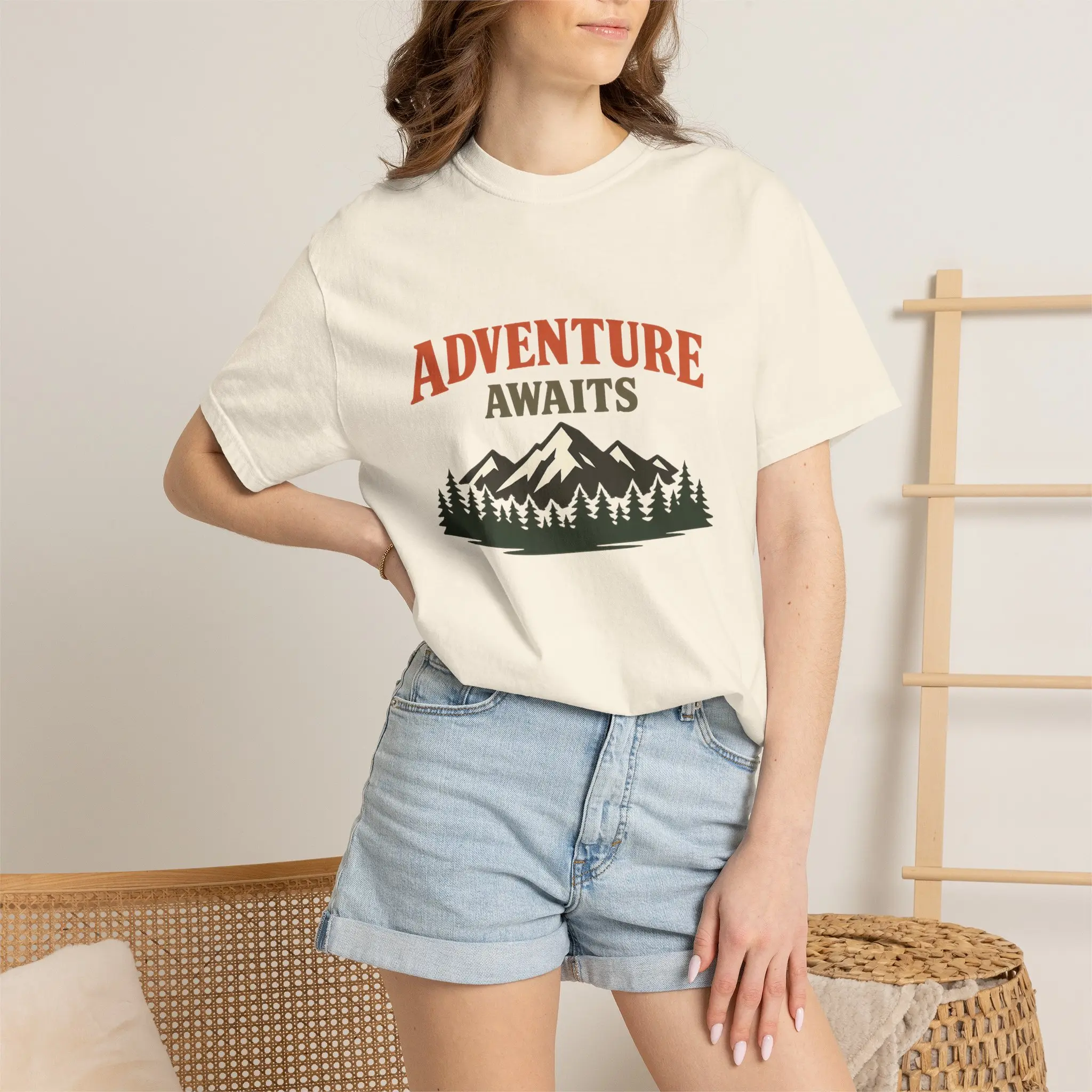 Adventure Awaits - Vintage National Park Summer Tee - Hiking - Roadtrip - Travel Tee
