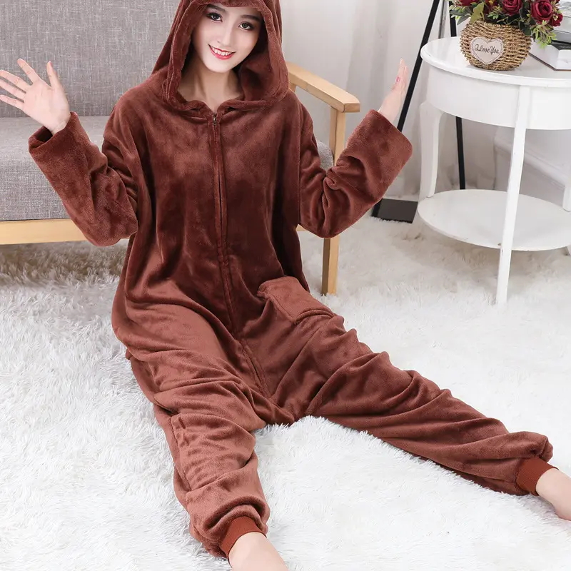 Zipper version Brown Bear