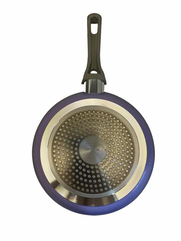 Neware bigger 12pz PURPLE Terracotta cookware set Lid Pan Stylish Fry Handles Pot Silicon Silicone Square Dish