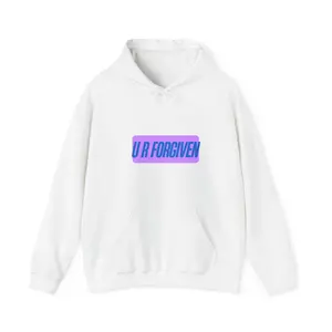 Bold Statement Hoodie - U R Forgiven But Access To Me Is Denied Unisex Front and Back Design Streetwear, Gift for Friends, Casual Style, Trendy Clothing