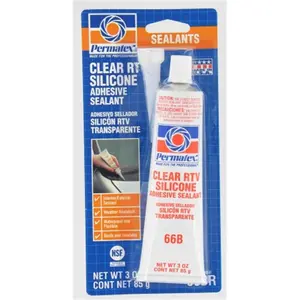 Permatex Permatex Clear Silicone Adhesive Sealant 80050