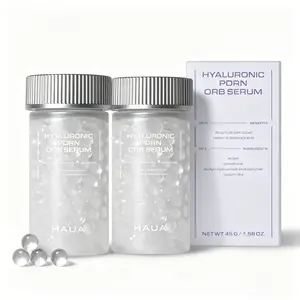 2PCS HAUA Hyaluronic PDRN 30,000 ppm Orb Serum, Salmon DNA PDRN, Korean Skincare, Anti-Aging, Skin Repair, Firming, Deep Hydration, Radiance Booster, Wrinkle Care, Stocking Stuffers | 1.58 oz