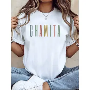 Unisex Venezuelan Pride Print Oversized Cotton T-Shirt Soft Fashionable Casual Short Sleeve Crew Neck Top for Men Women Summer Daily Wear