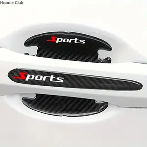 8PCS Car Door Handle Bowl Protector Stickers – Scratch-Resistant Universal Car Door Guard Covers, Durable Polyester Anti-Scratch Auto Interior & Exterior Protection Trim, Easy Install Car Accessories for Front Door Handles Daily Use & Vehicle Care