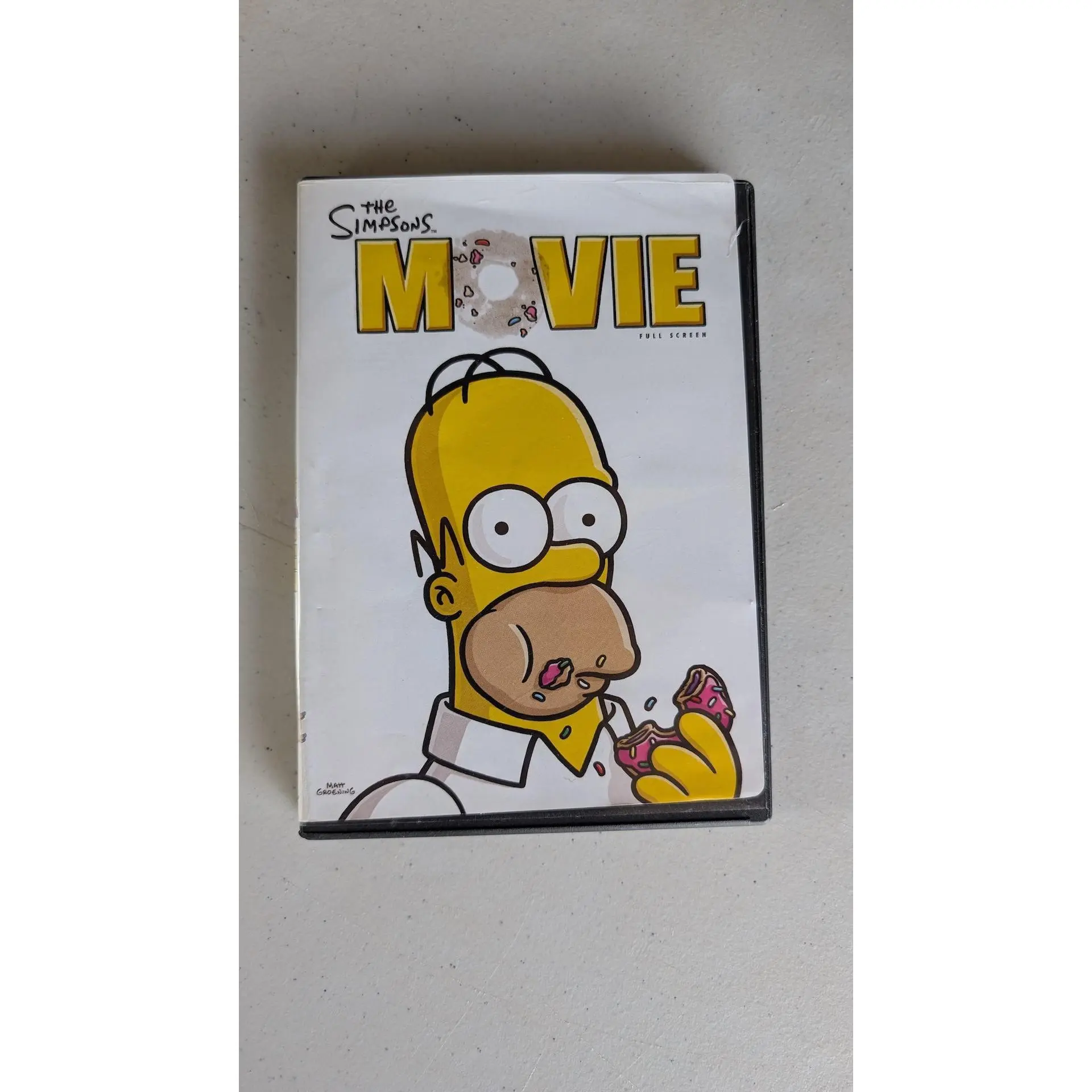 The Simpsons Movie (DVD, 2007, PG-13) Dan Castellaneta, Julie Kavner, Nancy Cartwright