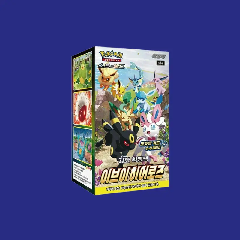 where to buy eevee heroes booster box Pokemon Eevee Heroes Booster Box s6a (Korean)