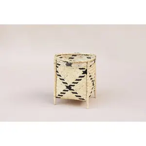 Penan Rattan Storage Basket with Stand