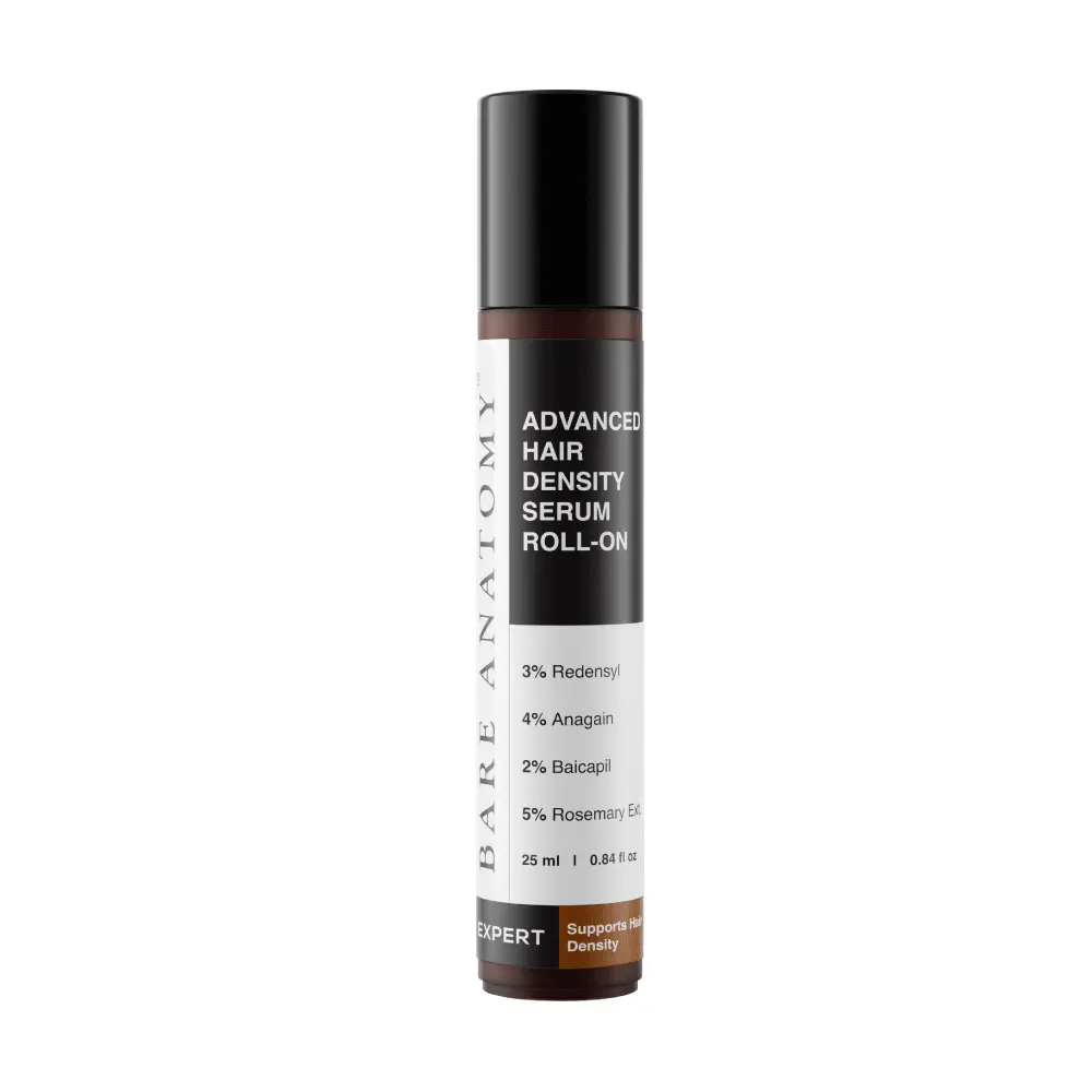 Bare Anatomy Advanced Hair Density Serum Roll-on - Targeted Growth Formula for Fuller Hair, Easy Application, Suitable for All Hair Types