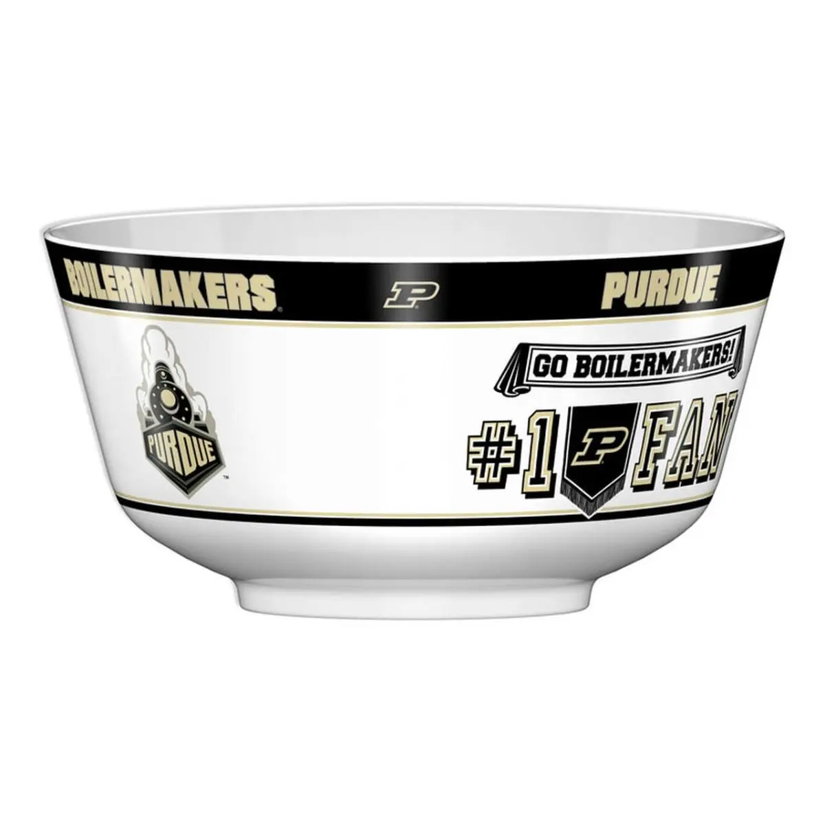 212 MAIN All Pro Party Bowl - 11.75x6 in., 2gal Max Capacity, Team Look Design, Bold Graphics, Certified Safe Kitchen Tableware