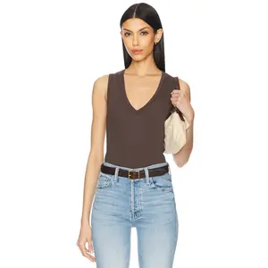 Free People Neria Tank in Double Espresso