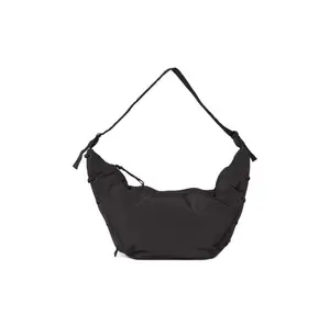 Pre-owned Lemaire SOFT GAME LARGE Black/Brown Nylon Canvas Travel Bag – Large Size