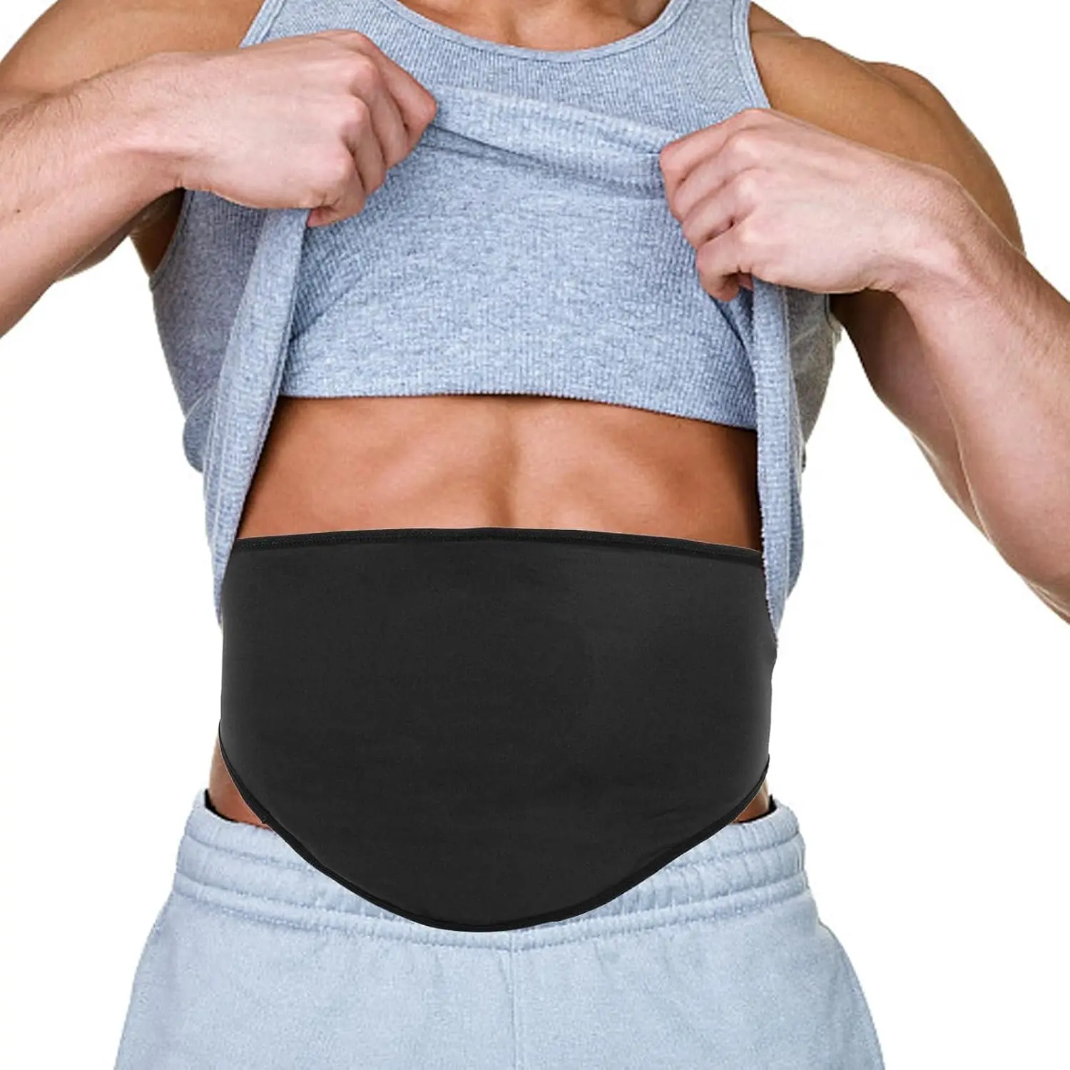 Sports Ostomy Belt Support Waistband for Men & Women, Colostomy Bag Cover Inner Pouch Holder, Adjustable Supportive Strap for Daily Use