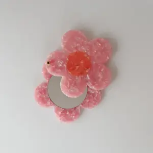 Flower Pocket Mirror
