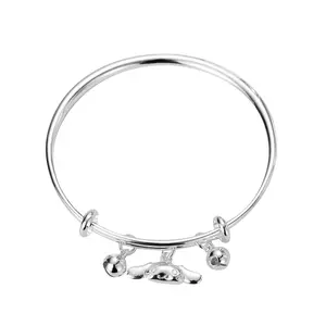 Sanrio Cinnamoroll Open Bracelet Adjustable Charm with Adorable Charms for Jewelry Unisex Fashion Accessory