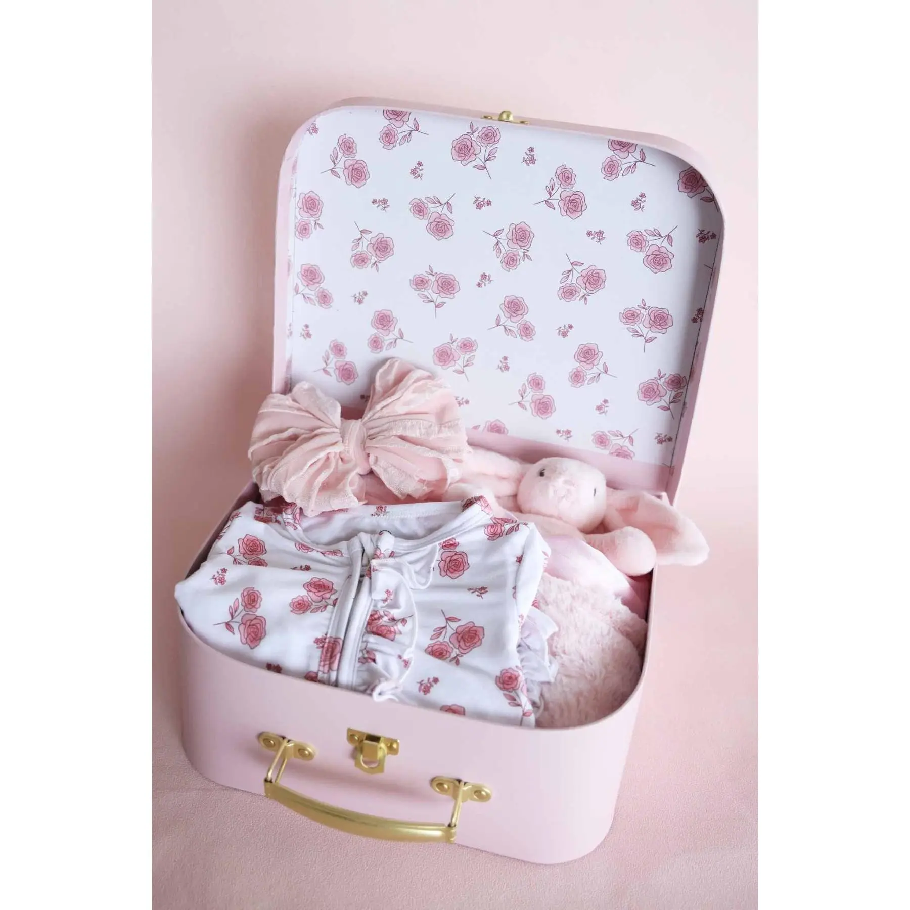 Newborn Rose Garden Keepsake Gift Box Set, Baby Gift for Newborns