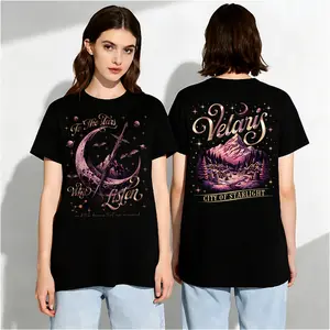 Velaris City Of Starlight Two-Sided T-shirt, Night Court ACOTAR Book Lover T-shirt